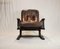 Fauteuil Inclinable Mid-Century en Cuir de Westnofa, 1960s 9