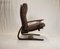 Mid-Century Leather Reclining Lounge Chair from Westnofa, 1960s 8