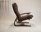 Mid-Century Leather Reclining Lounge Chair from Westnofa, 1960s 7