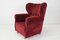 Mid-Century Design Armchair With Wheels, 1980s 13