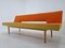 Mid-Century Sofa oder Tagesbett in Orange von Miroslav Navratil für Interier Praha, 1960er 13