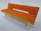 Mid-Century Sofa oder Tagesbett in Orange von Miroslav Navratil für Interier Praha, 1960er 9