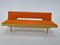 Mid-Century Orange Sofa or Daybed by Miroslav Navratil for Interier Praha, 1960s, Image 11