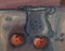 Bengt Delefors, Modernist Still Life, Mid-20th Century, Oil on Canvas, Framed 3