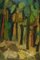 Swedish Modernist Artist, The Forest, 1960s, Oil on Canvas, Framed, Image 4