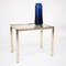 Brass Plated Bamboo & Smoked Glass Nesting Tables, 1970s, Set of 3 2