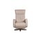 Cream Leather Dream Star Armchair with Relaxation Function by Ewald Schillig, Image 7