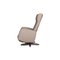 Cream Leather Dream Star Armchair with Relaxation Function by Ewald Schillig 10