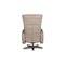 Cream Leather Dream Star Armchair with Relaxation Function by Ewald Schillig, Image 9