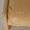 Beige Leather DS 61 Stool from De Sede 4