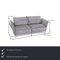 Vanda 2-Seater Sofa in Gray-Blue Leather from Koinor 2