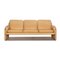 Beige Leather DS 61 3-Seater Sofa from de Sede 1