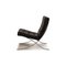 Black Leather Barcelona Armchair by Ludwig Mies van der Rohe for Knoll Inc. / Knoll International 11