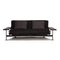 Anthracite Fabric Three-Seater Sofa Bed from Arflex 1