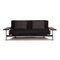 Anthracite Fabric Three-Seater Sofa Bed from Arflex, Image 1