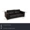 Schwarze 3-Sitzer Leder Forrest Sofas von Rivolta, 2er Set 2