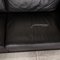 Black Leather 3-Seater Forrest Sofas from Rivolta, Set of 2 5