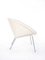 369 Armchair with White Bouclé from Walter Knoll / Wilhelm Knoll 2