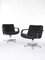 Black Leather Artifort Lounge Chair by Geoffrey Harcourt 1
