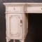 French Painted Kneehole Writing Desk, Image 2