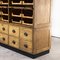 Large Glazed Haberdashery Cabinet with Up and Over Doors, 1930s 10
