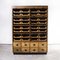 Large Glazed Haberdashery Cabinet with Up and Over Doors, 1930s 8