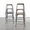 French Industrial Stacking High Stools from Mullca, 1950s, Set of 6 7