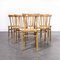 Bentwood Bistro Dining Chairs with Round Seats from Baumann, 1970s, Set of 6 4