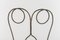 Sculptural Steel Wire Chairs, Italy, 1970s, Set of 4 11