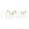 Mabelle Armchairs by Patrick Jouin for Cassina, Set of 6 2