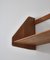 Large Danish Wall Shelf in Patinated Oak by Hans J. Wegner for Ry Mobler, 1950s, Image 7