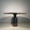 Round M1 Dining Table in Black Emperador Marble by Angelo Mangiarotti 3