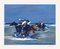 Victor Spahn, Entraînement des jockeys à Deauville II, 2000, Screen Print 1