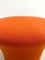 Mid-Century Modern Orange Mushroom Stool by Pierre Paulin for Artifort, 1960s, Image 5