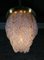 Italienische Deckenlampe aus Muranoglas & Messing von Barovier & Toso Graniglia, 1960 2