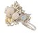 Opal Diamonds Corals White and Rose Gold Flower Ring, Image 3