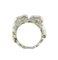 White and Fancy Diamonds Cocktail 18Kt Gold Ring 6