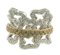 White and Fancy Diamonds Cocktail 18Kt Gold Ring, Image 1