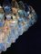 Lampadario Poliedri in vetro di Murano color zaffiro, Immagine 17