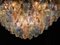 Sapphire Color Poliedri Murano Glass Ceiling Light or Chandelier, Image 5