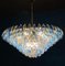 Sapphire Color Poliedri Murano Glass Ceiling Light or Chandelier, Image 1