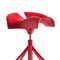 Red Binaria Stool by Jordi Badia & Otto Canalda for BD Barcelona, Image 3
