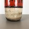 Extra Large German Fat Lava 284-47 Floor Vase by Scheurich, 1970s 3