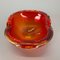 Red Murano Sommerso Glass Shell Bowl by Cenedese Vetri, 1960s 12