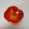 Red Murano Sommerso Glass Shell Bowl by Cenedese Vetri, 1960s 7