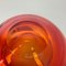 Red Murano Sommerso Glass Shell Bowl by Cenedese Vetri, 1960s 16