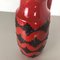 Grand Vase en Poterie Super Fat Lava Multicolore de Scheurich Wgp, 1970s 17