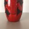 Grand Vase en Poterie Super Fat Lava Multicolore de Scheurich Wgp, 1970s 9