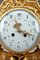 Uhr aus vergoldeter Bronze und weißem Marmor im Louis XVI-Stil 6