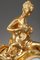 Reloj de mármol blanco y bronce dorado de estilo Luis XVI, Imagen 13